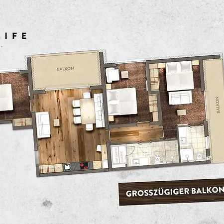 Mountain Life Apartamento Kappl (Landeck)
